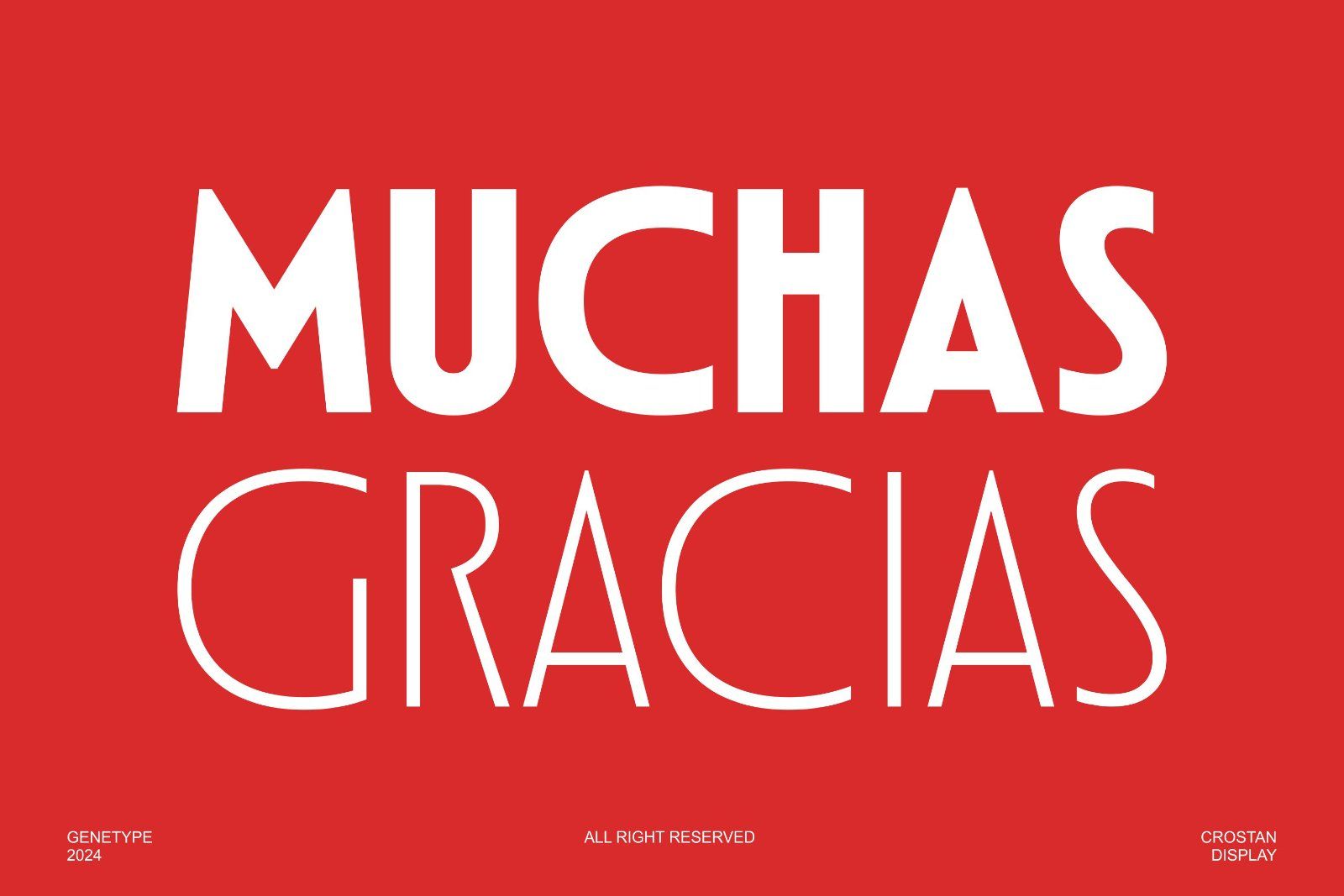 Crostan Modern Display Font