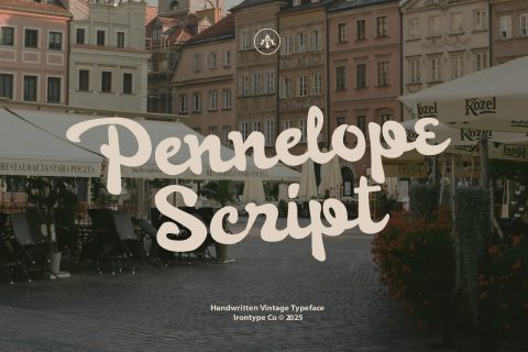 Pennelope - Handwritten Vintage Script