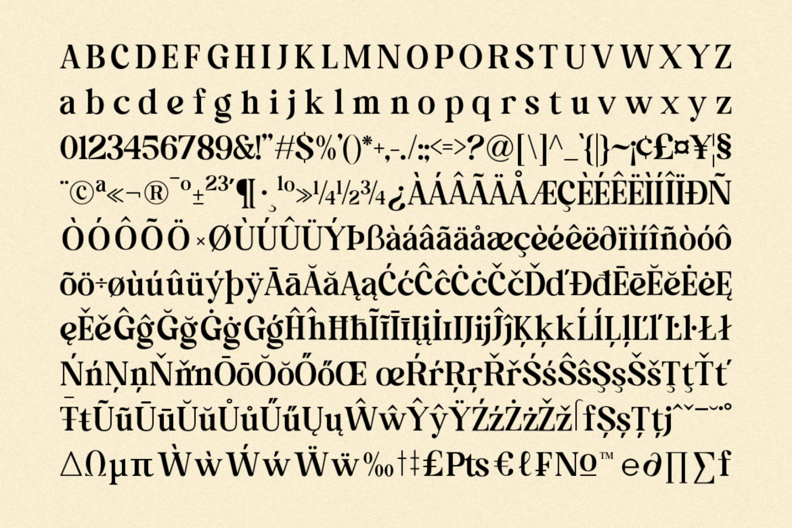 Reiternal - Decorative Serif Font