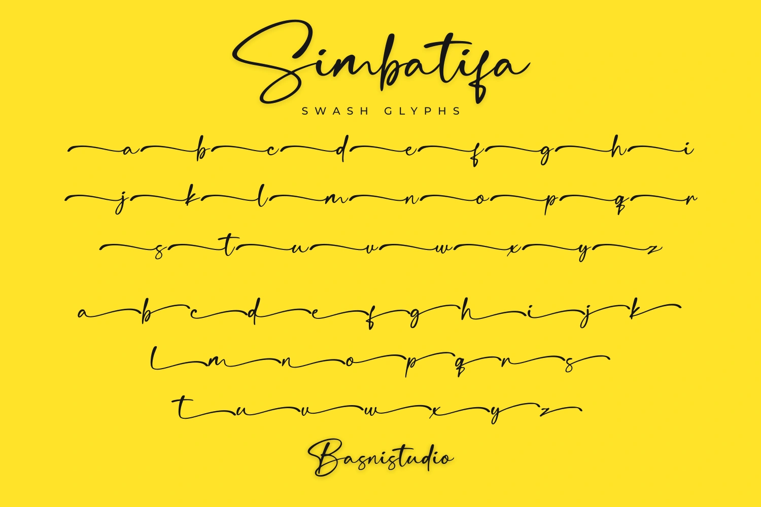 Simbatifa Handwiting Font — image 11