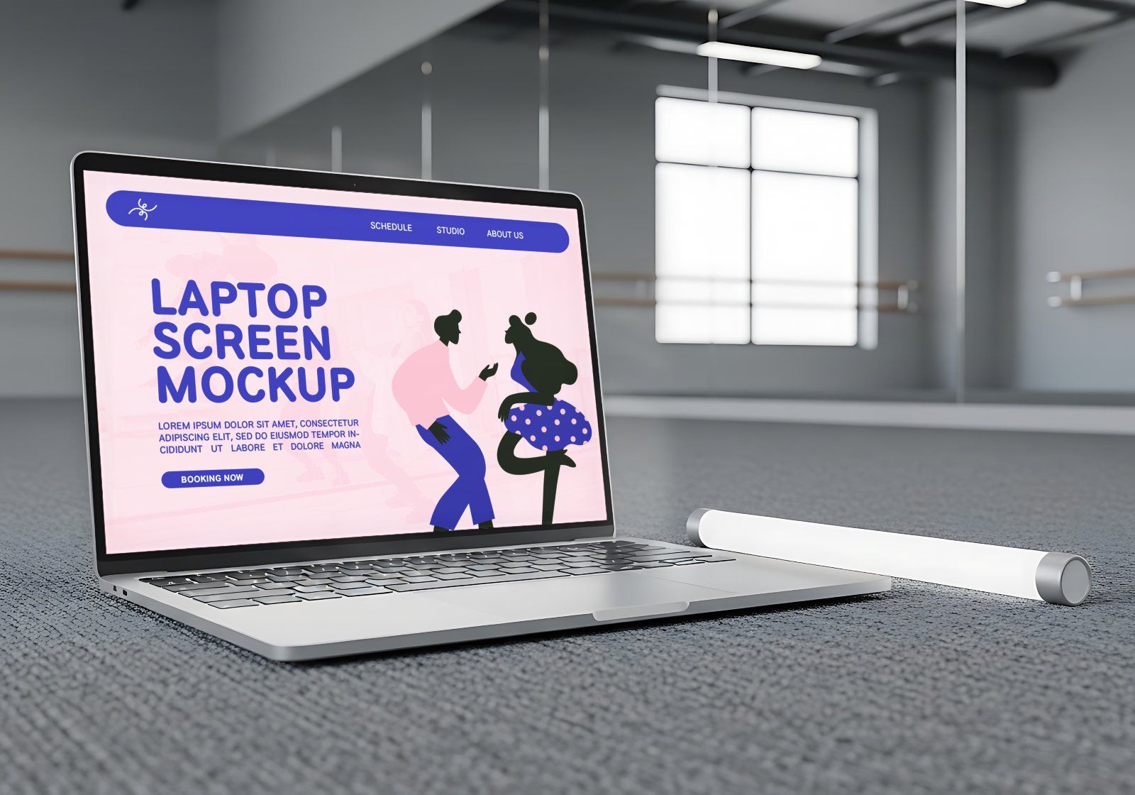 Premium Branding PSD Mockups for Dance Studio & Performance Identity