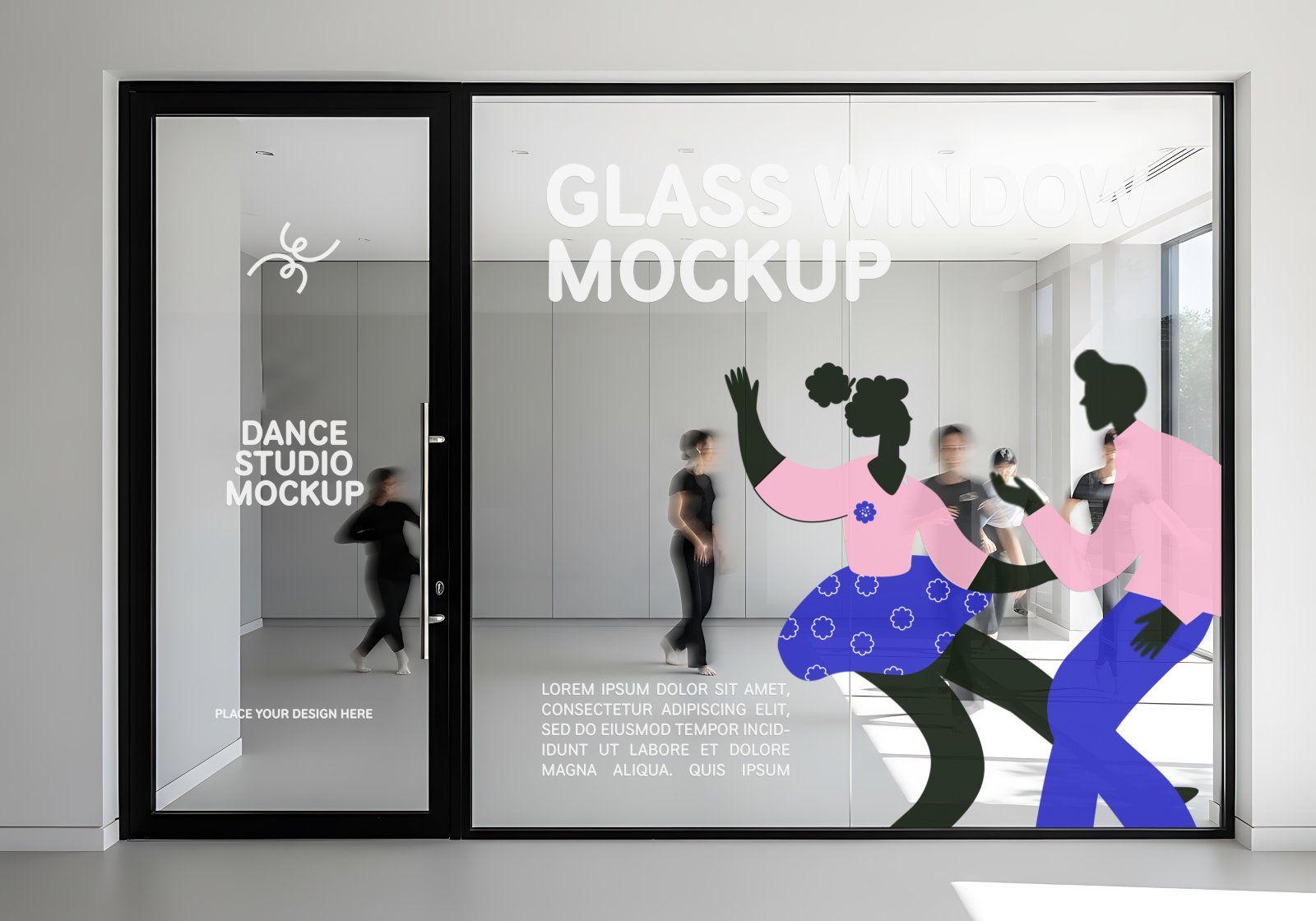Premium Branding PSD Mockups for Dance Studio & Performance Identity