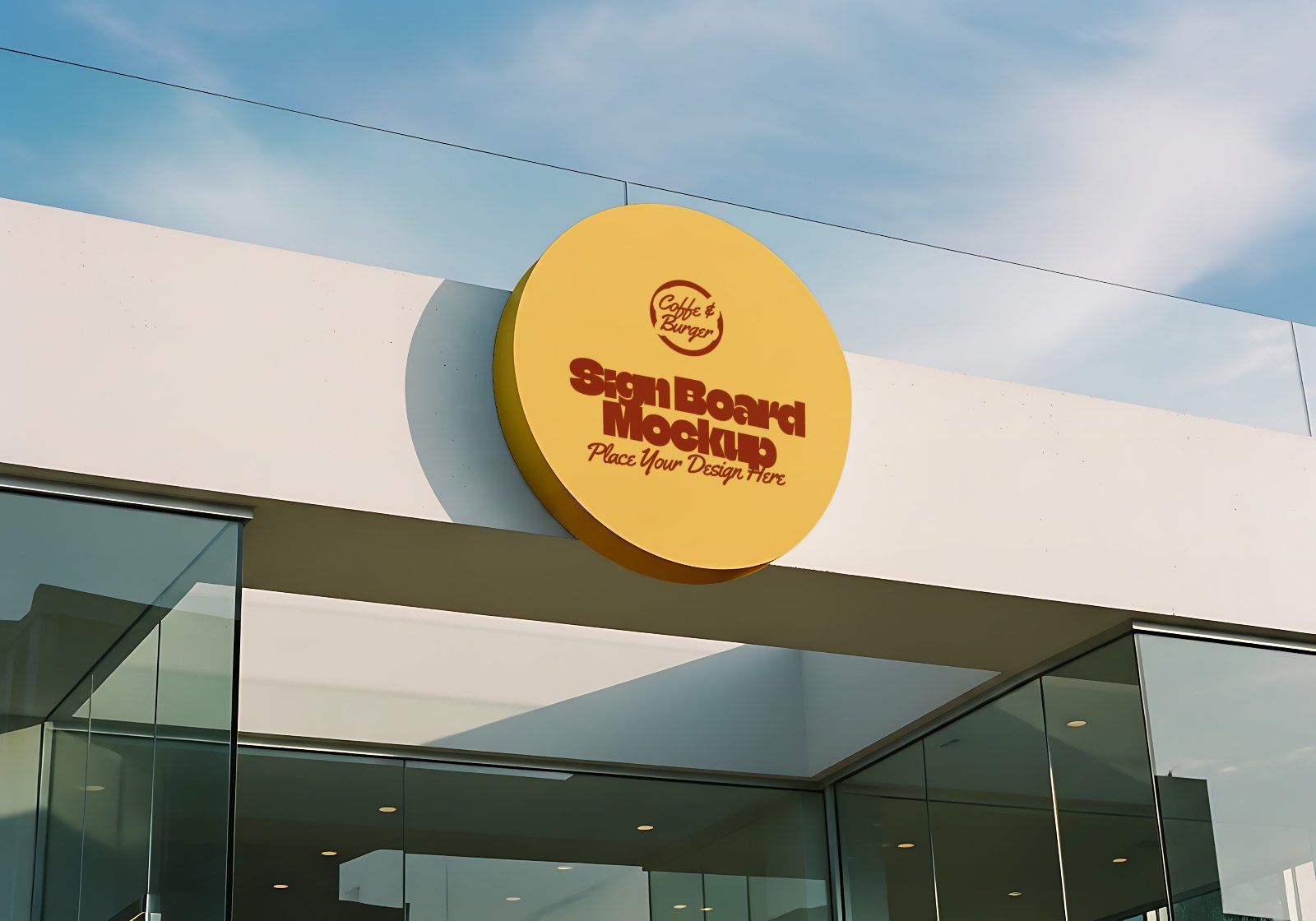 Coffee Shop & Fast Food Mockup Bundle – Restaurant Branding PSD Collection