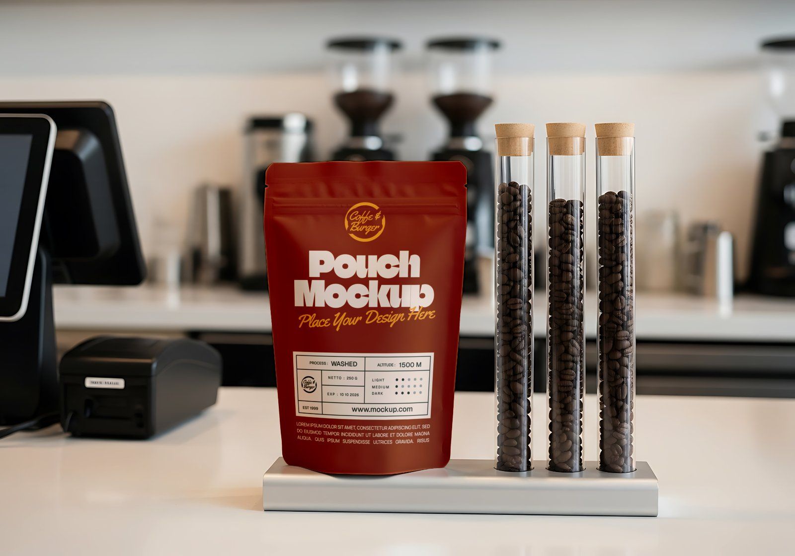 Coffee Shop & Fast Food Mockup Bundle – Restaurant Branding PSD Collection