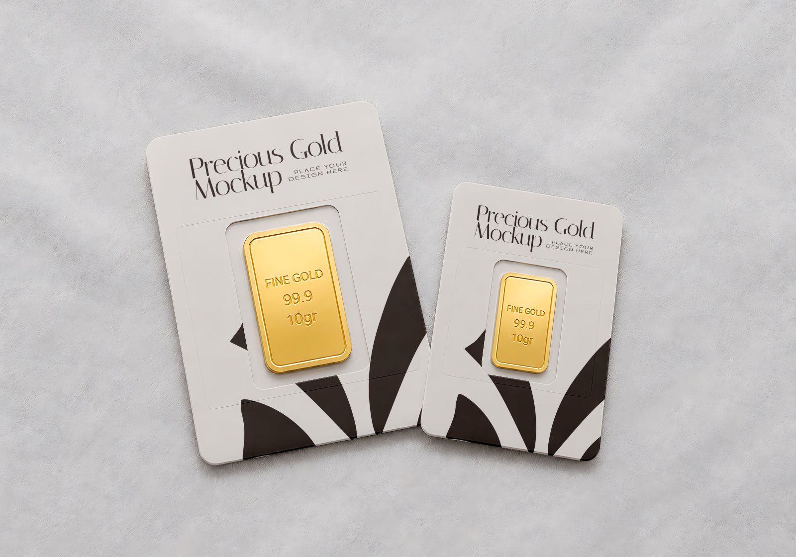 Premium Branding Gold Jewelry Store Mockup — image 7