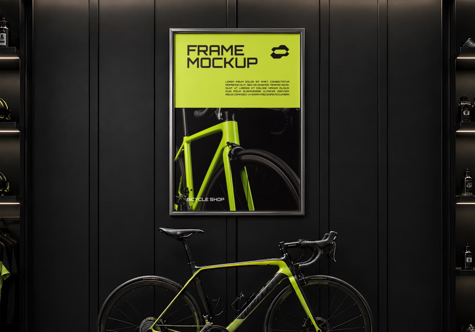 Bicycle Shop Branding Mockup Bundle - 15 PSD Templates  Cycling & Bicycle Shop Brand Identity — image 9