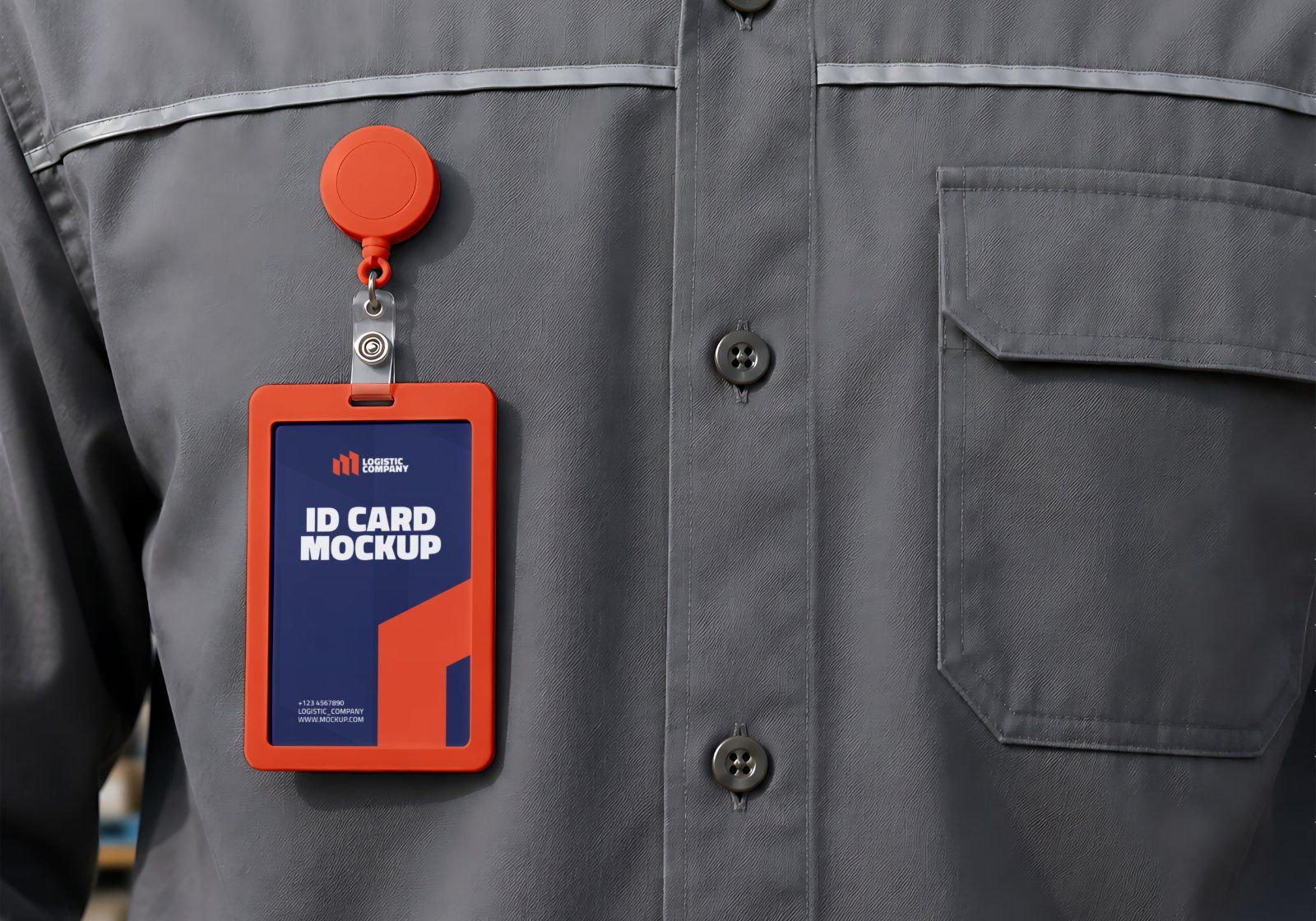 Logistic Company Branding Mockup Bundle - 15 PSD Templates  Global Logistics & Delivery Brand Identi — image 18