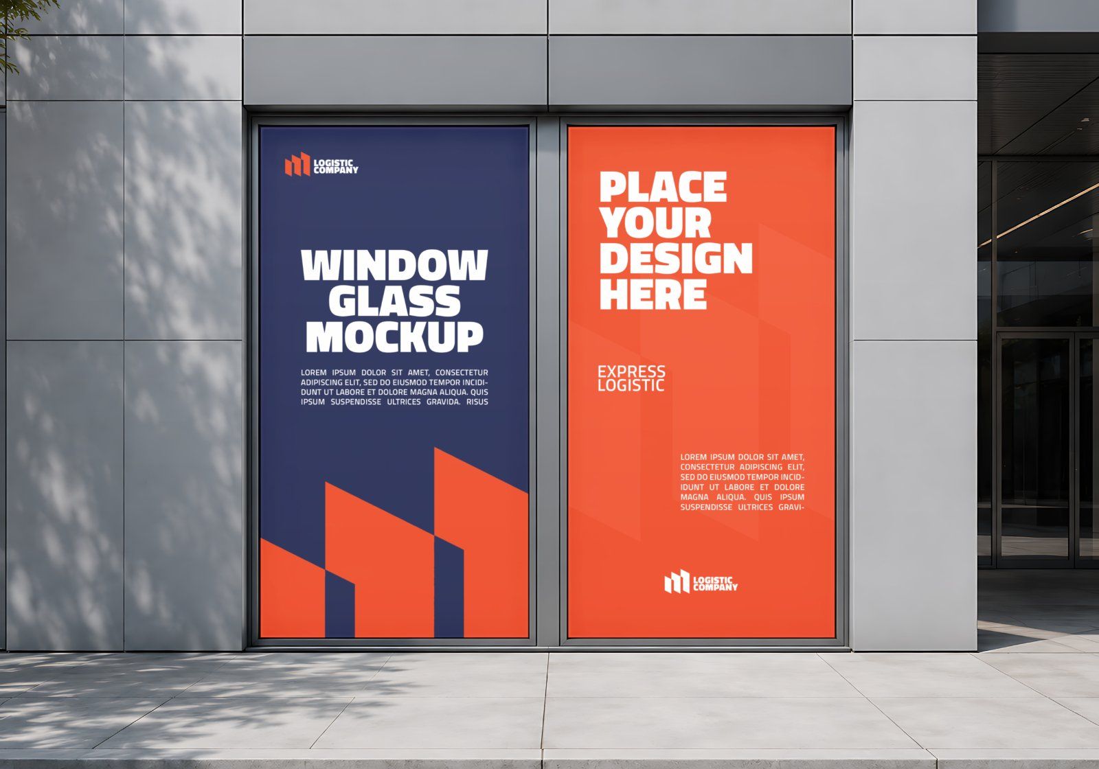Logistic Company Branding Mockup Bundle - 15 PSD Templates  Global Logistics & Delivery Brand Identi — image 9