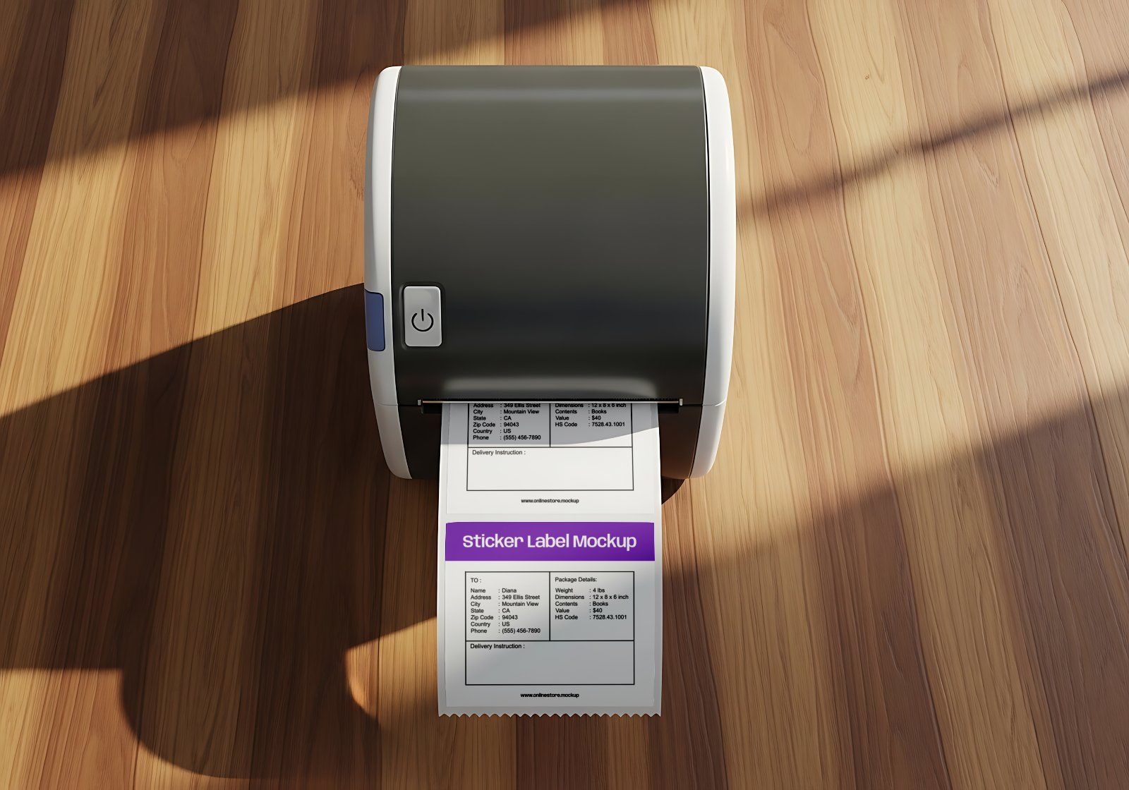 Premium E Commerce Warehouse Mockup