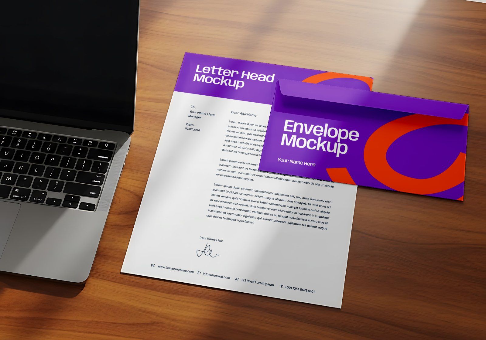 Premium E Commerce Warehouse Mockup