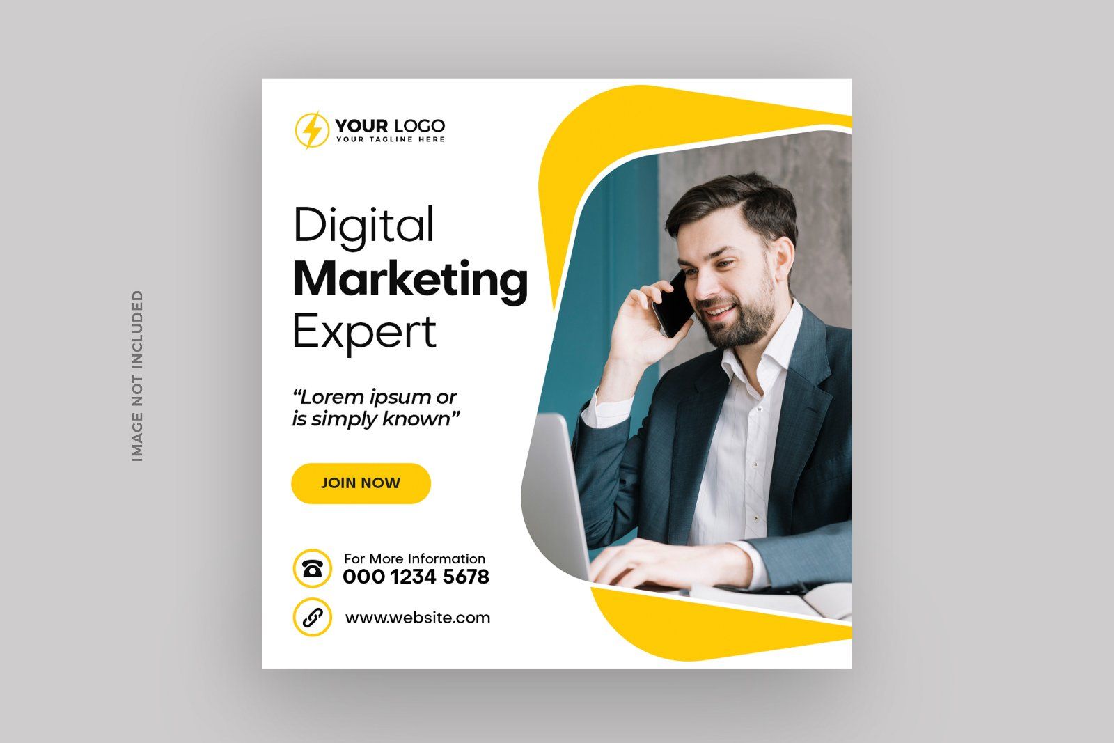 digital-marketing-social-media-post-template — image 1