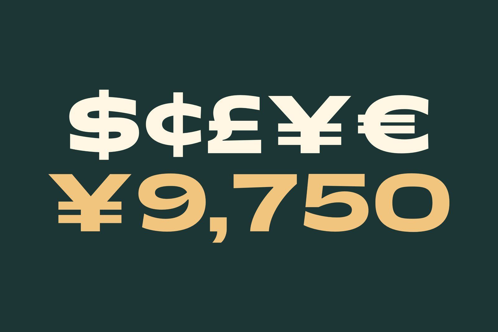 Gts Varine - Wide Display Font — image 12