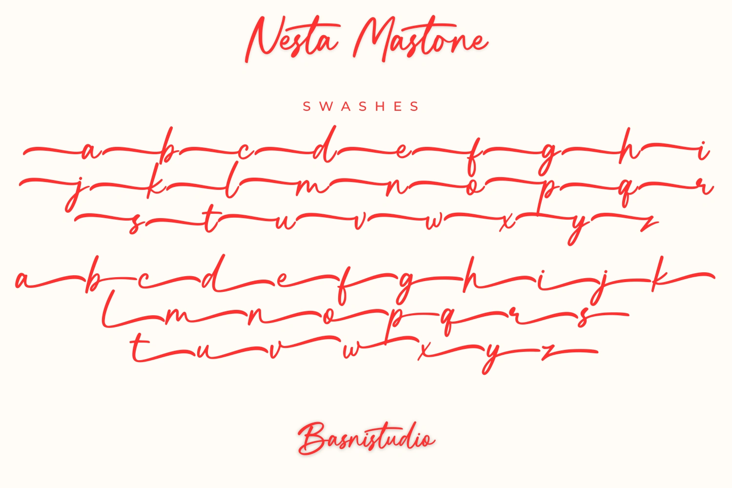 Nesta Mastone Handwriting Font — image 12