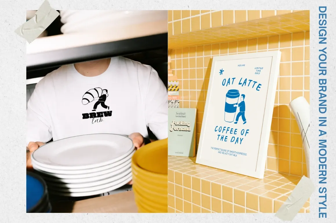 Cafe Vibes Hand Drawn Illustrations — image 12