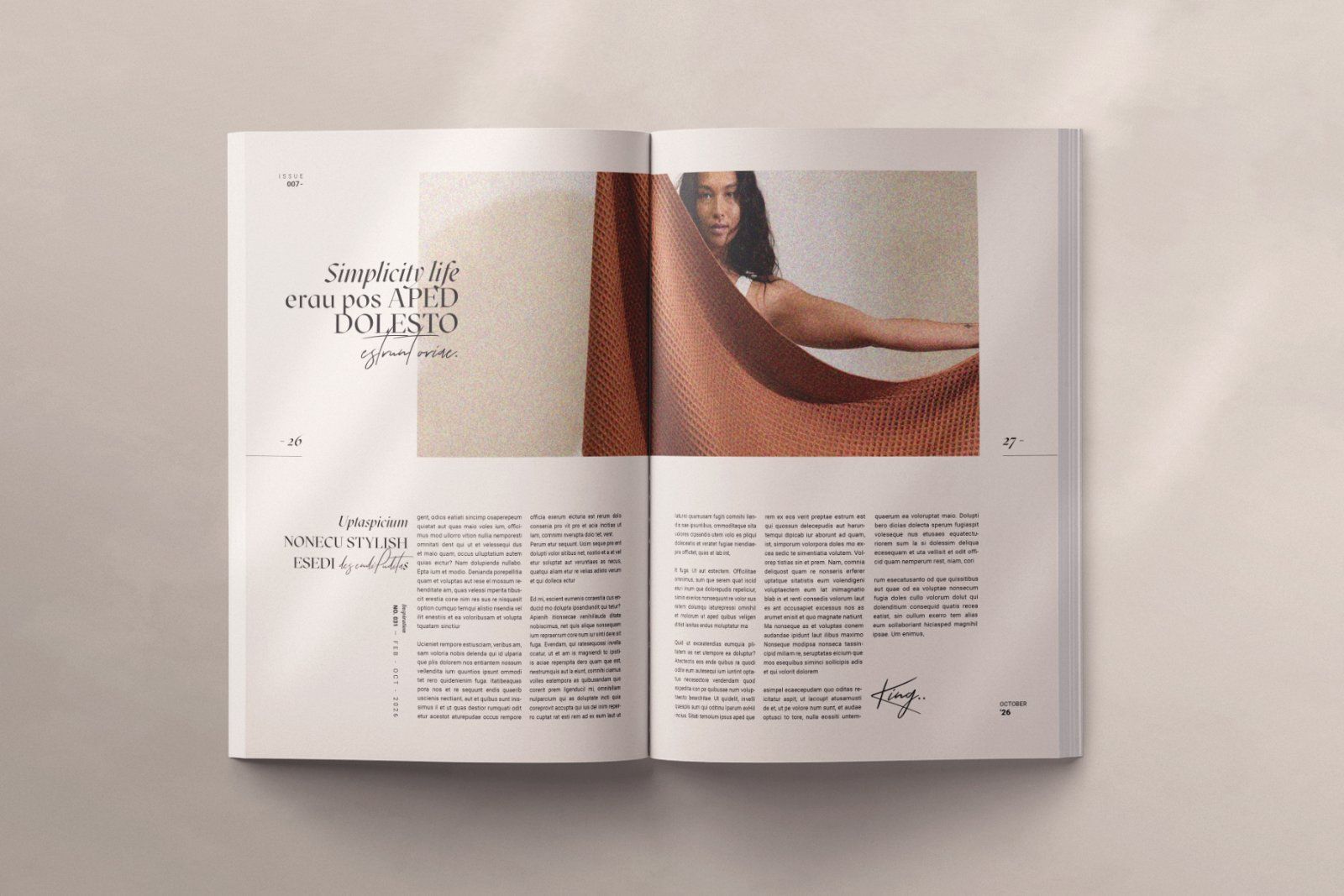 The Life Style Magazine Template