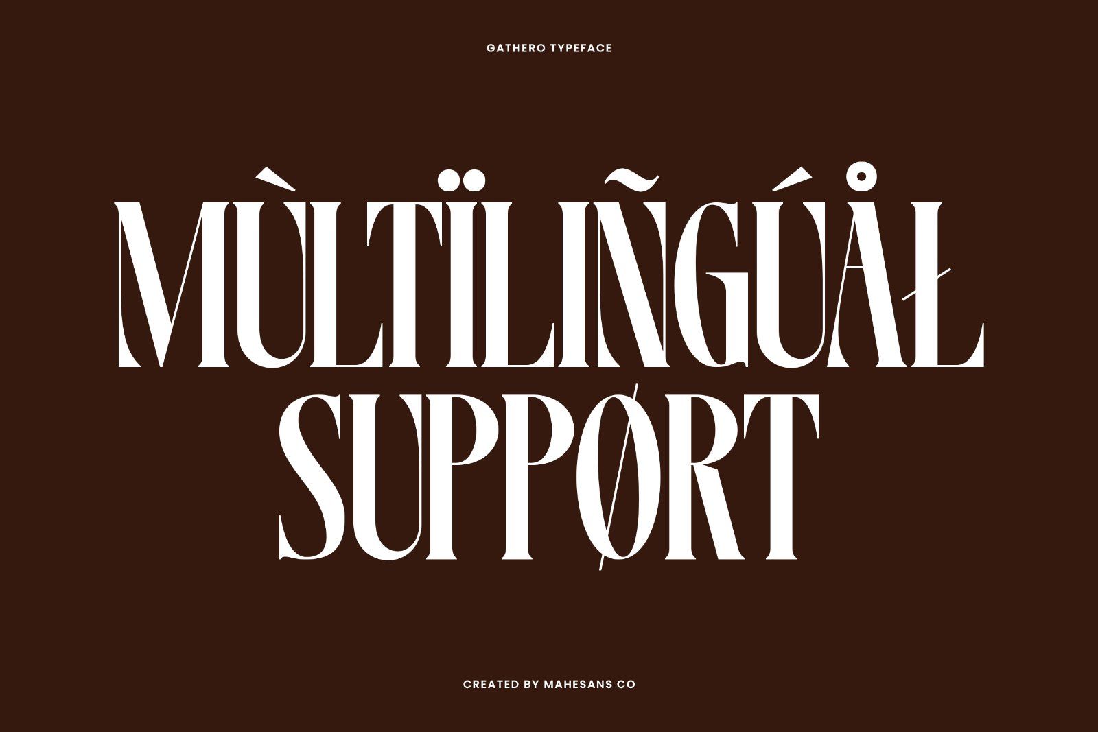Gathero – Modern Editorial Serif