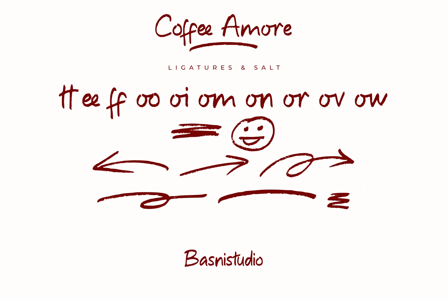 Coffee Amore Handwriting — image 12