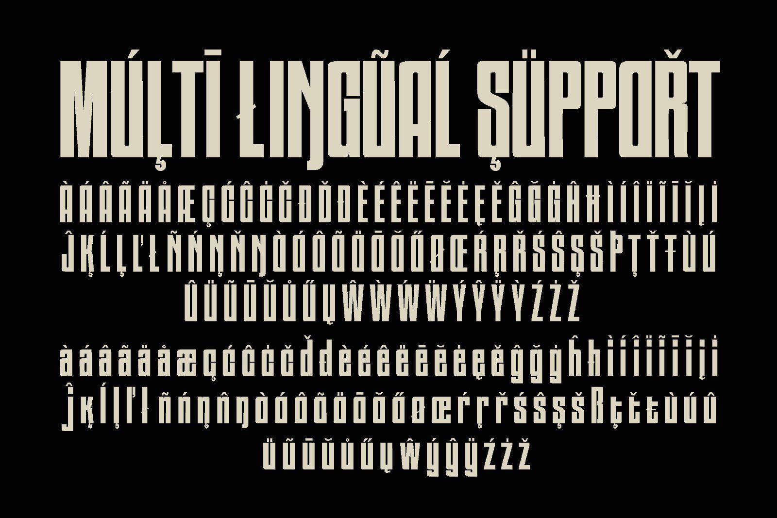 Highbrix - Family Condensed Sans