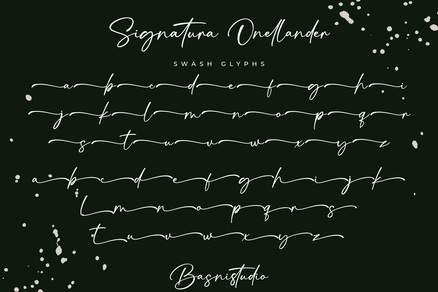 Signatura Onelander Font — image 12