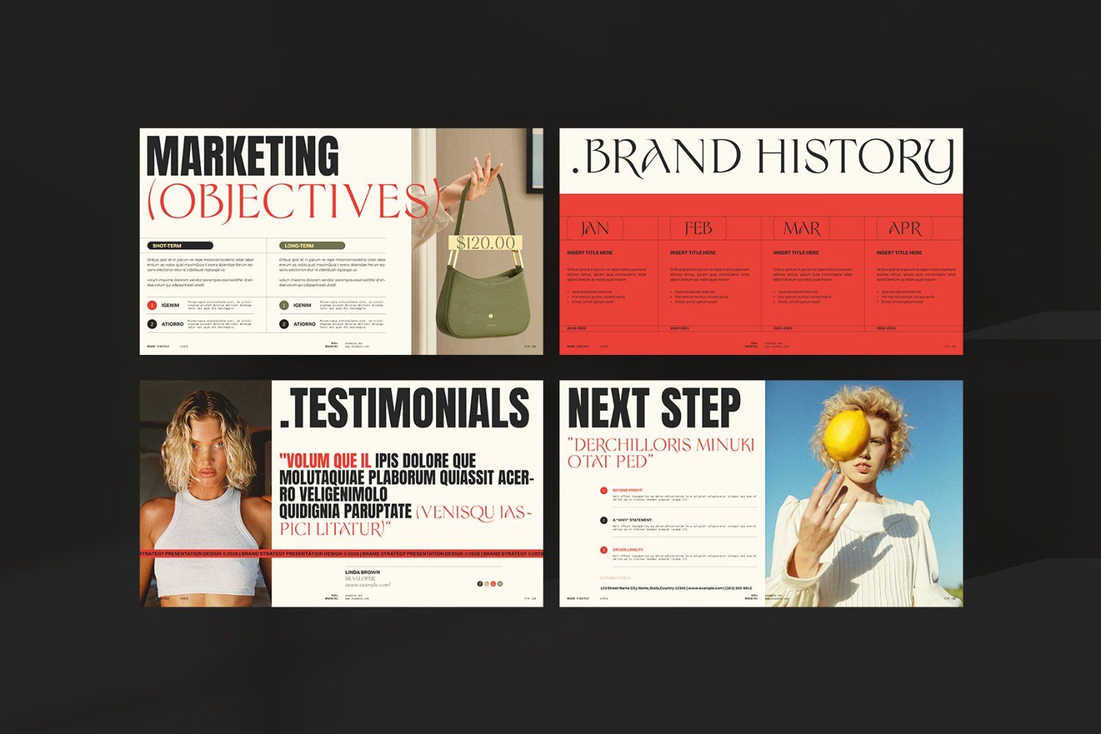 Brand Strategy Presentation Template