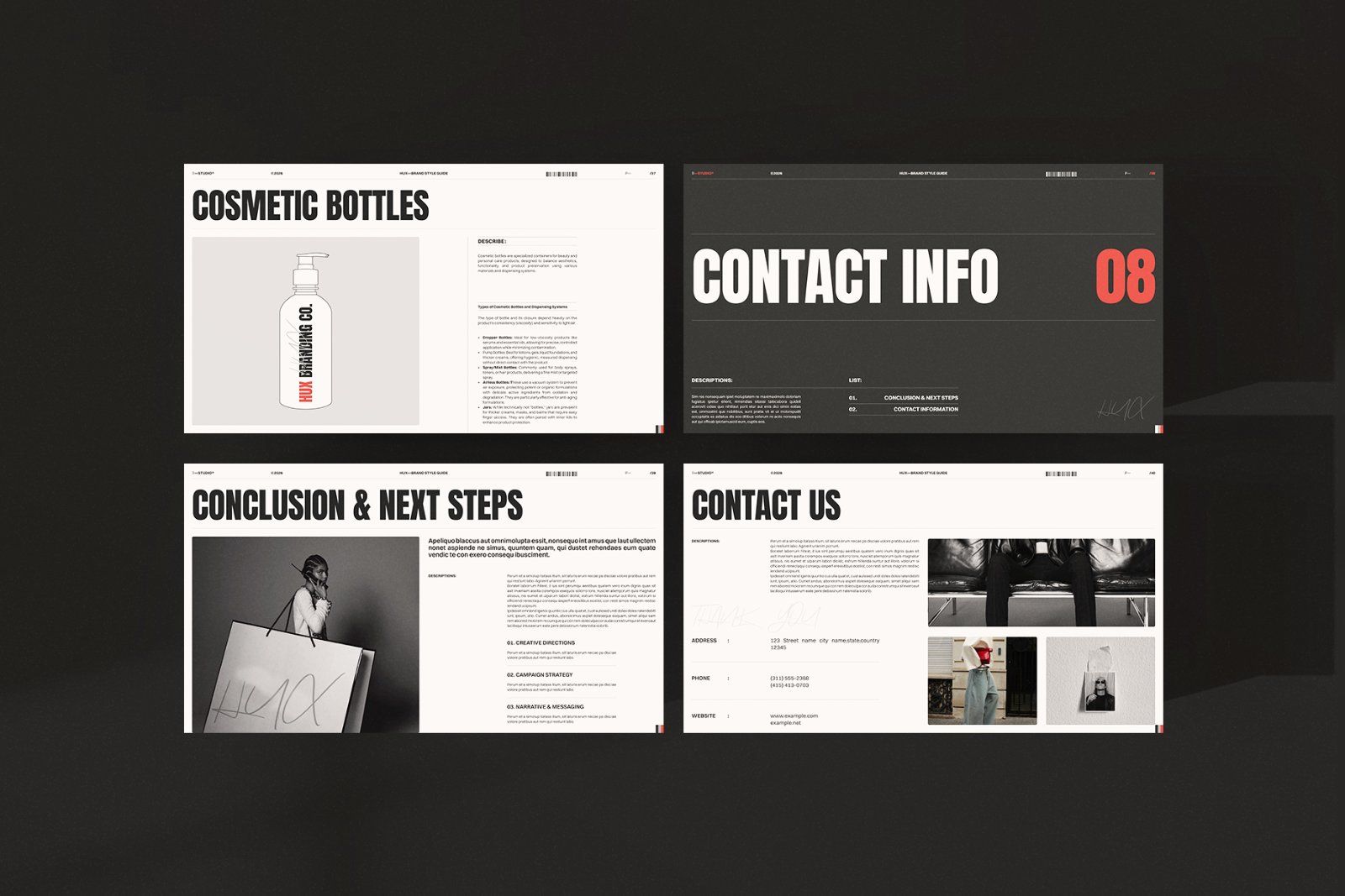 Brand Guidelines Presentation Design Template