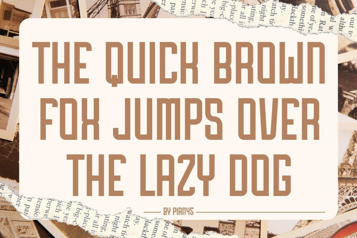 Sublimation - Condensed Sans Serif Font — image 5