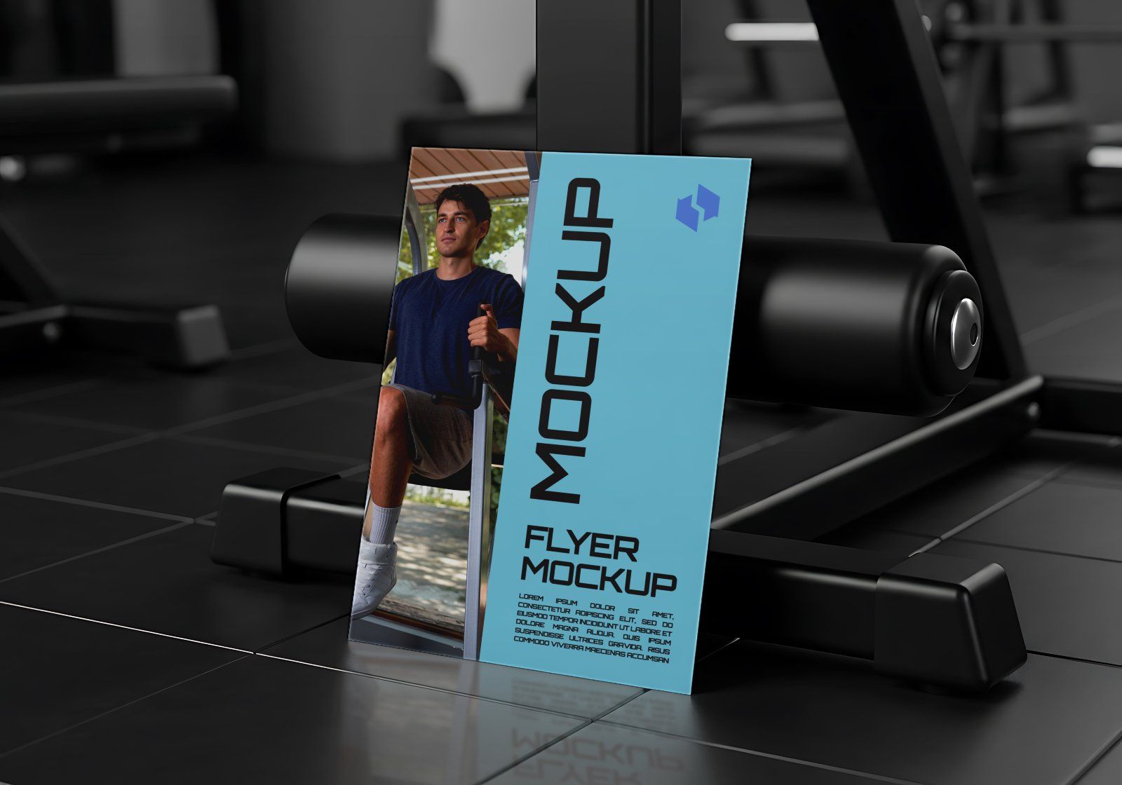 15  Premium Fitness Training Center Mockup Bundle Gym Branding