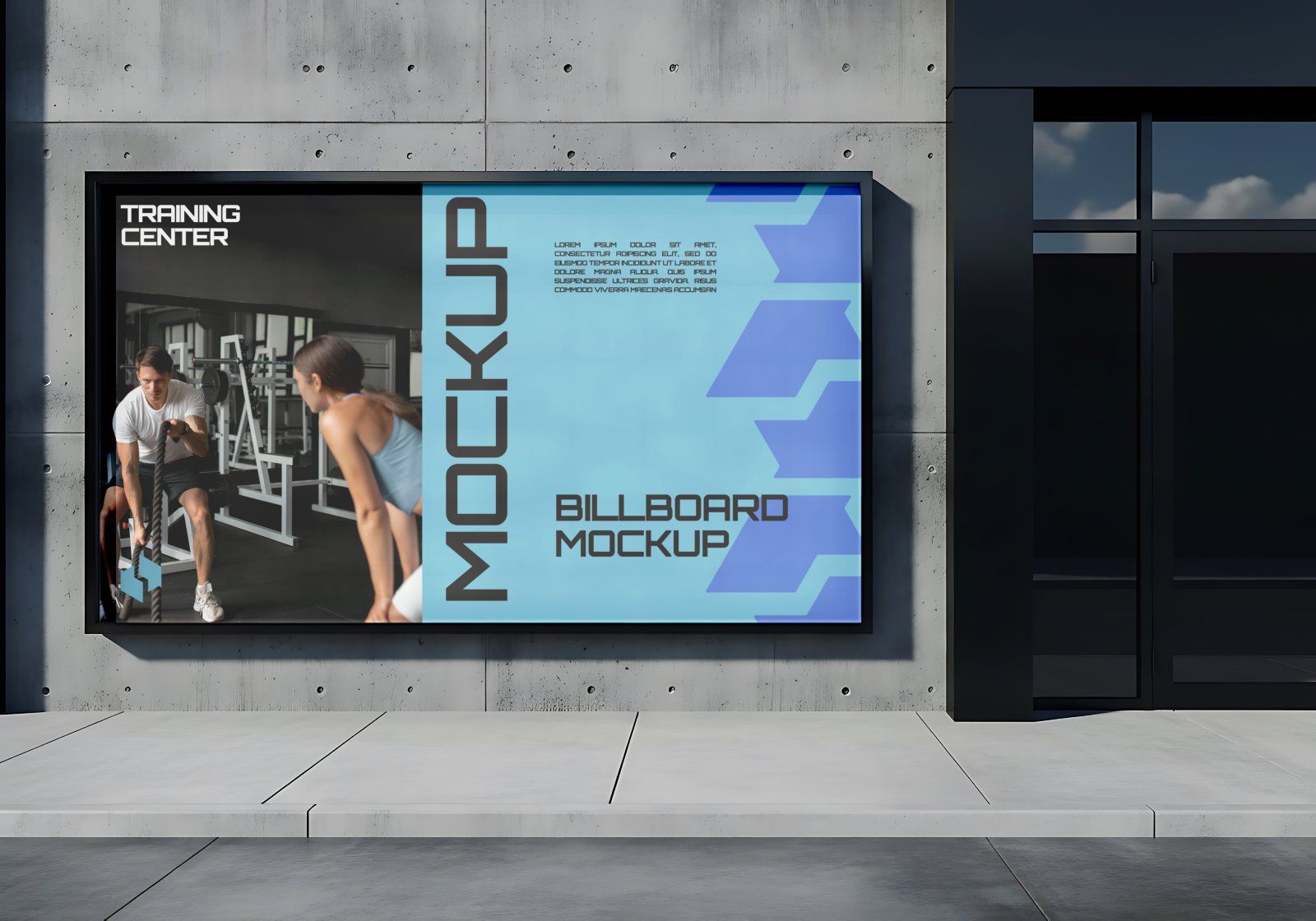 15  Premium Fitness Training Center Mockup Bundle Gym Branding