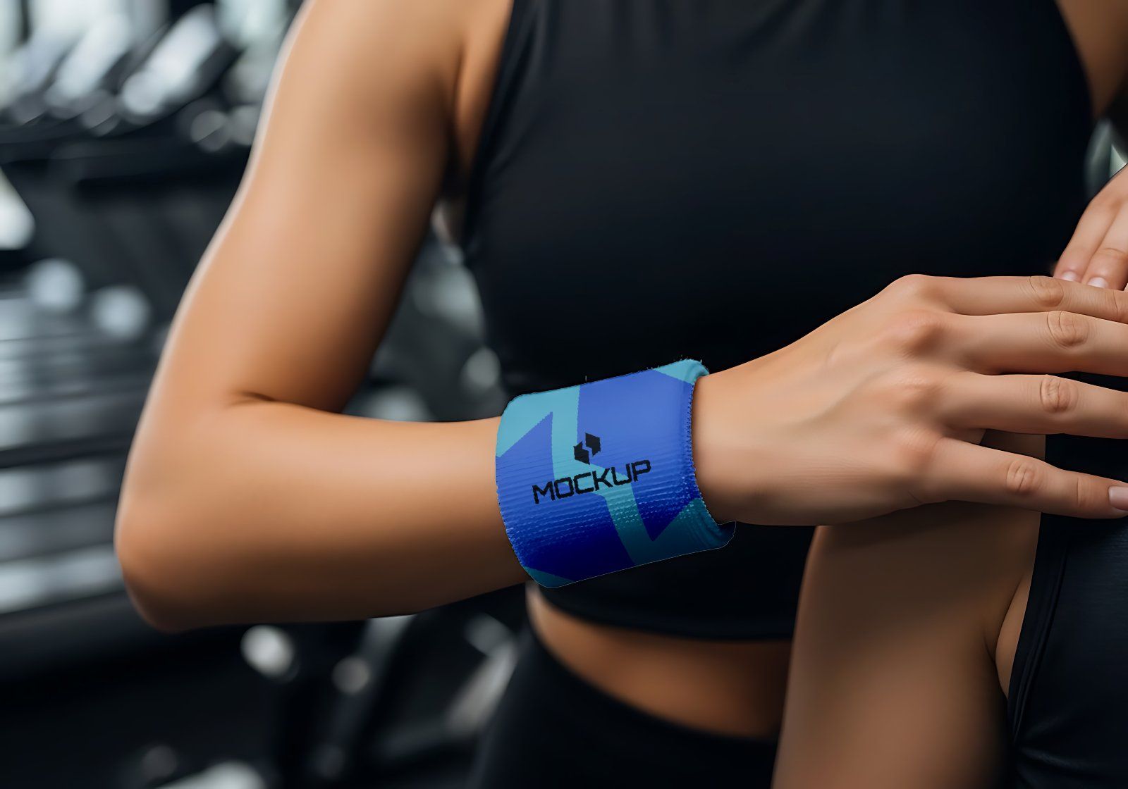 15  Premium Fitness Training Center Mockup Bundle Gym Branding