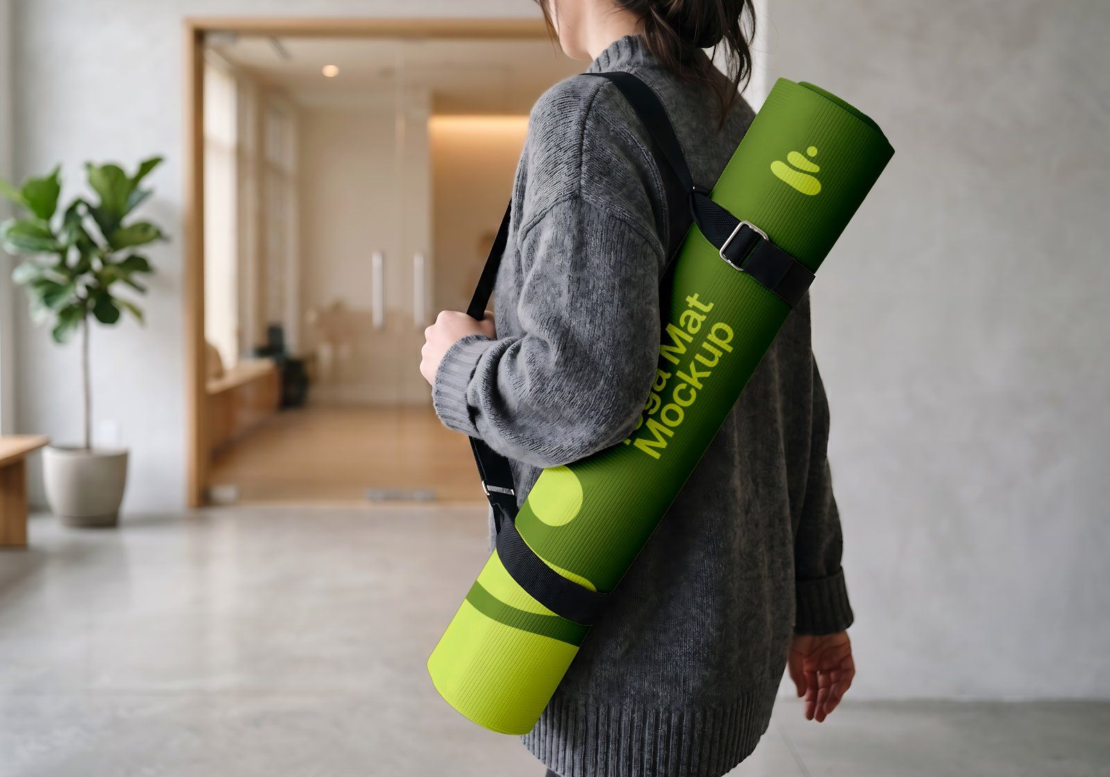Premium Branding Yoga Mockup