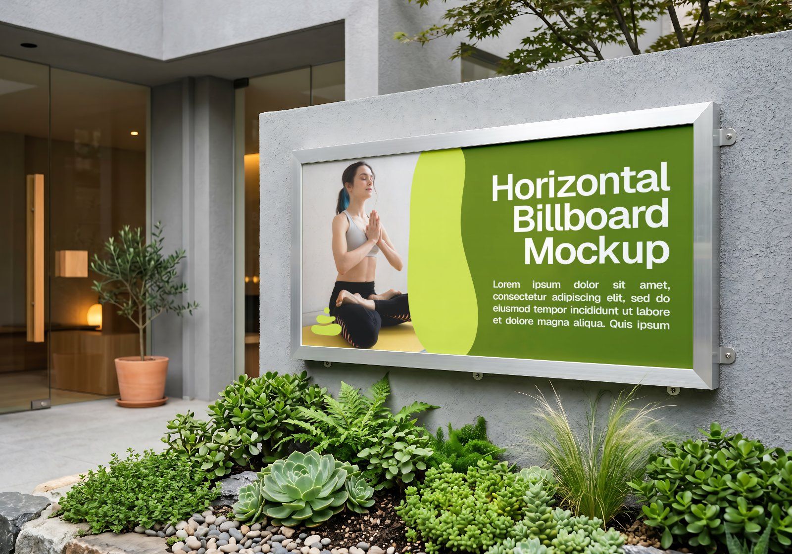 Premium Branding Yoga Mockup