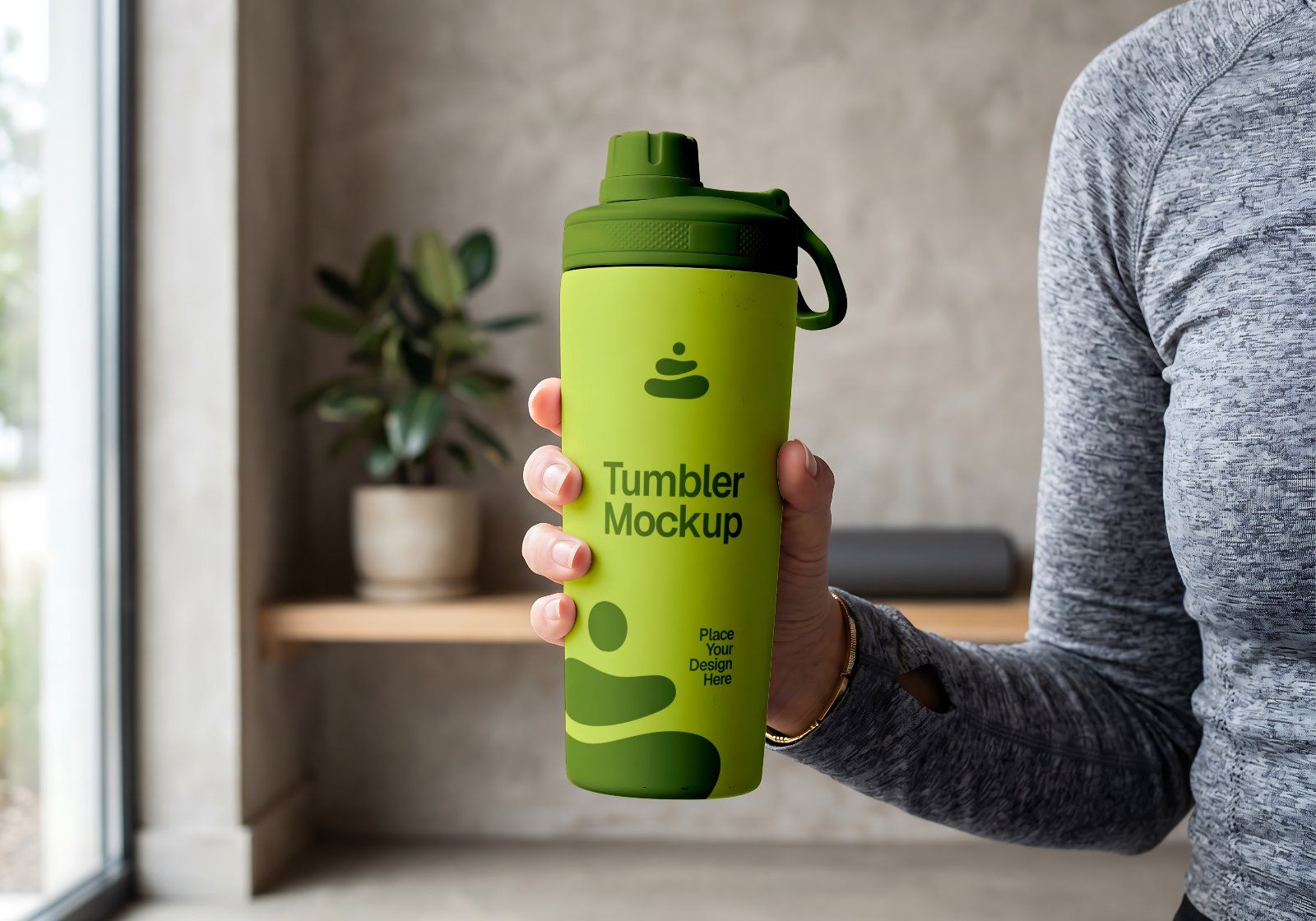 Premium Branding Yoga Mockup