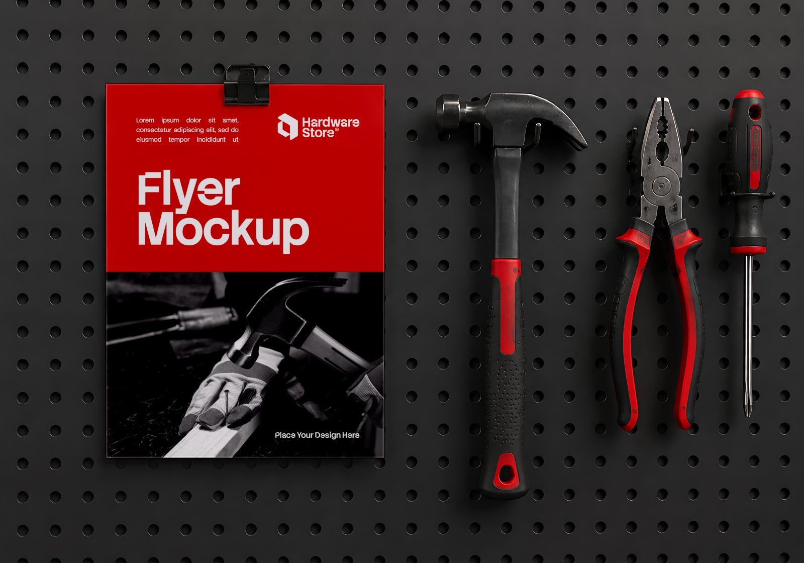 Premium Branding Hardware Store Mockup