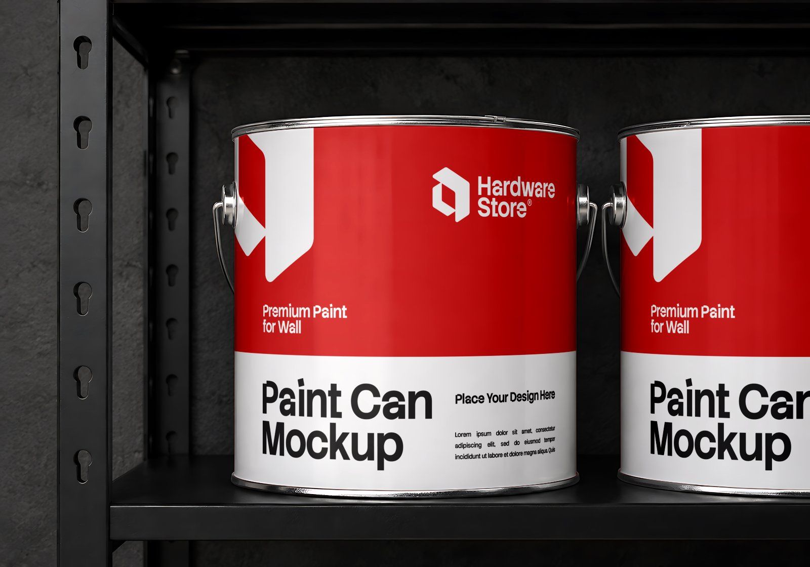 Premium Branding Hardware Store Mockup