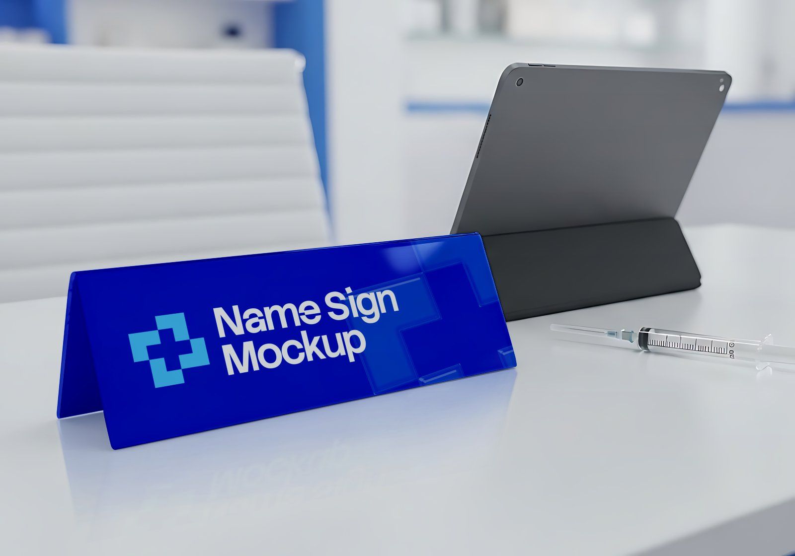 Premium Branding Pharmacy Mockup