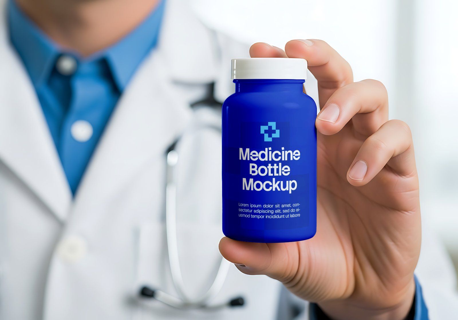 Premium Branding Pharmacy Mockup