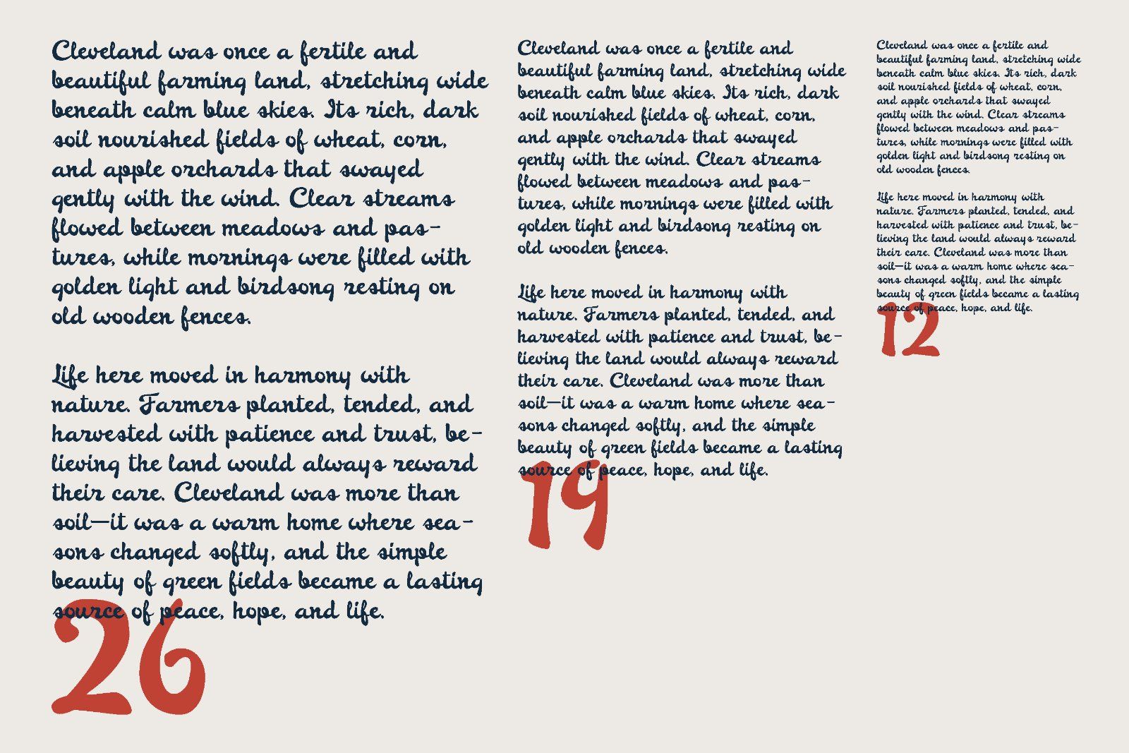 Pennelope - Handwritten Vintage Script