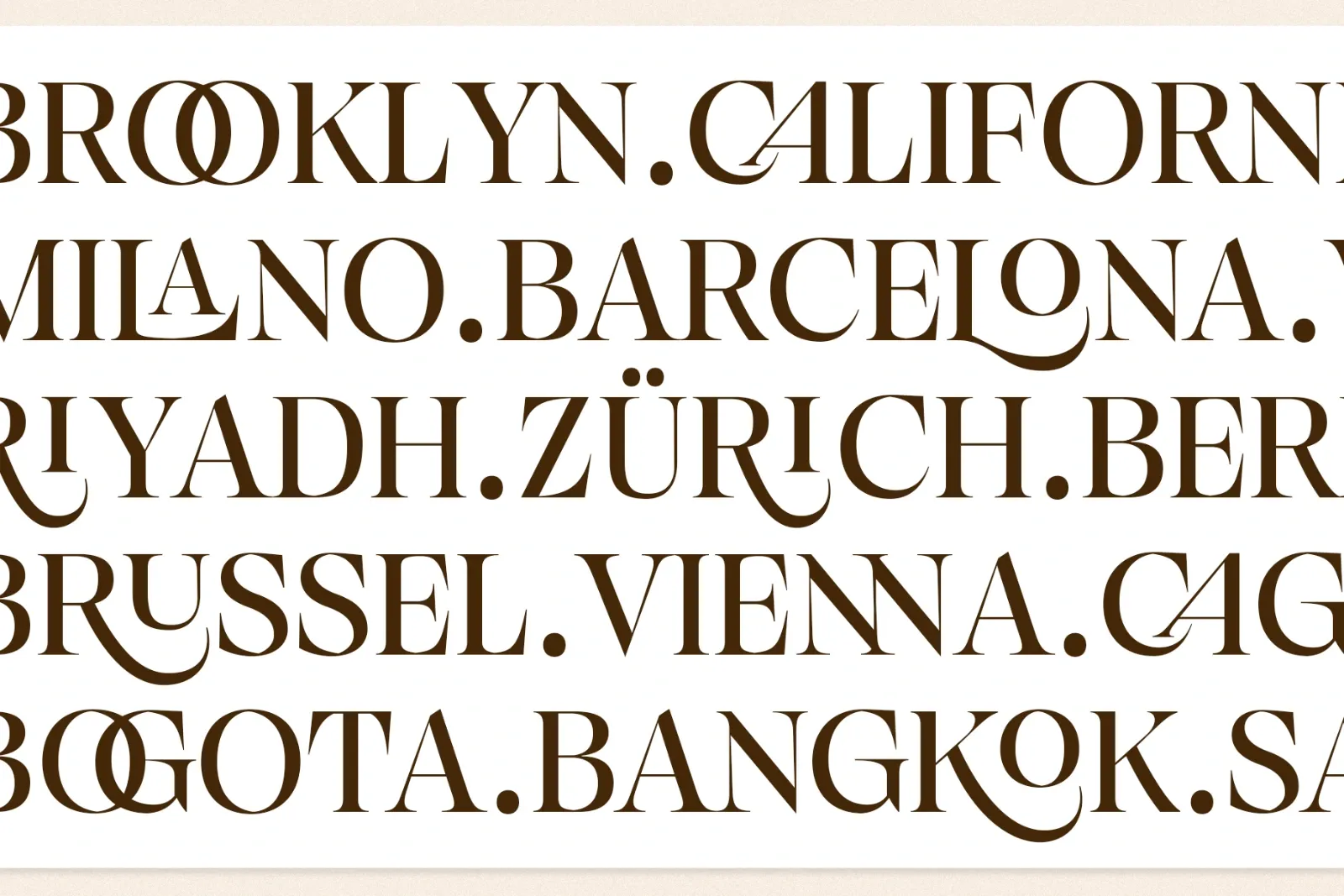 Browne de Calvin | Luxury Serif Typeface — image 13