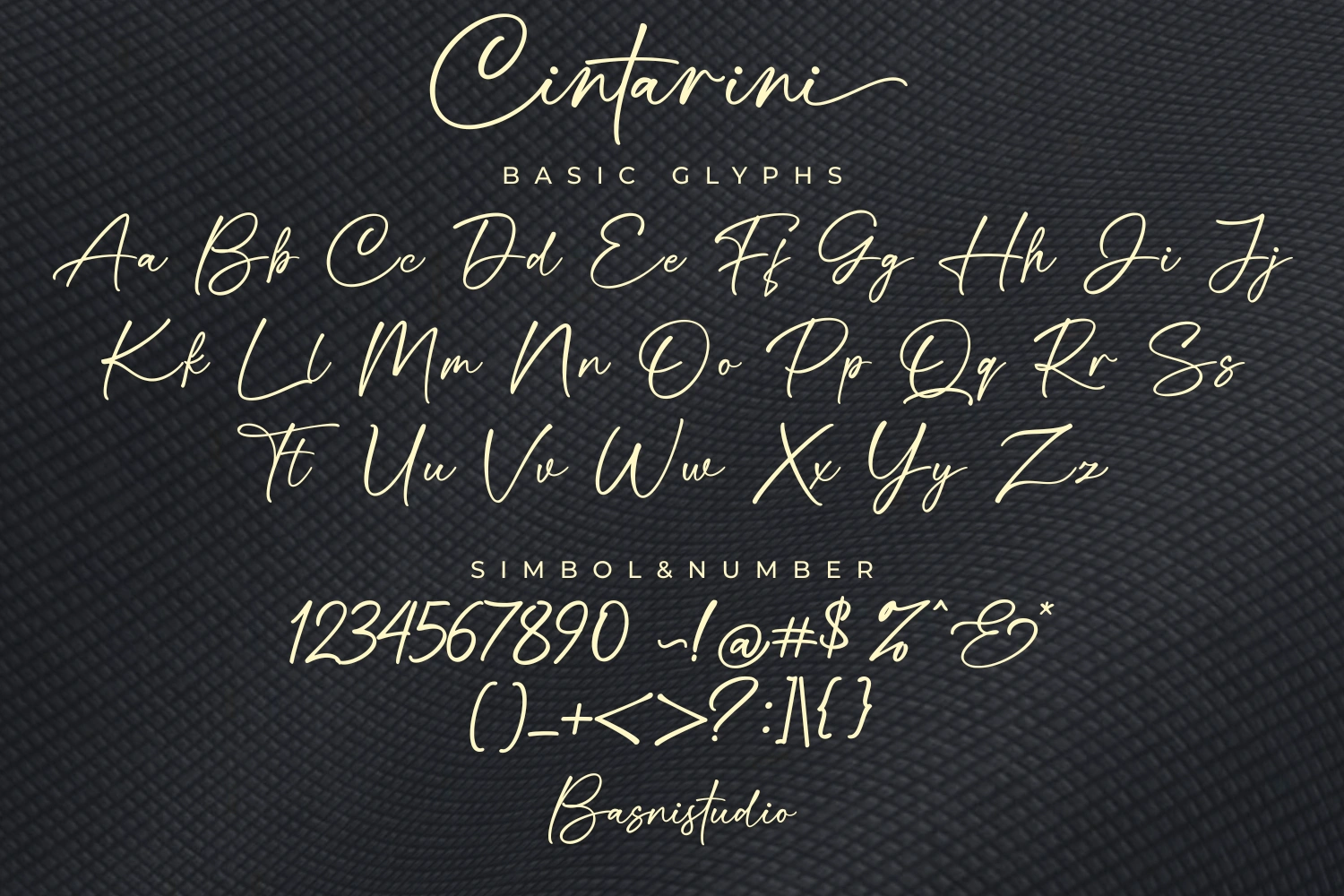 Cintarini Handwritten Font — image 13