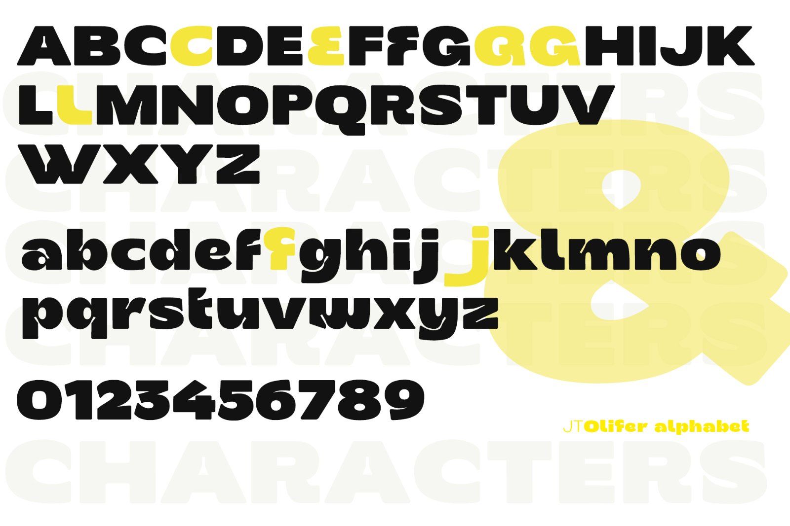 JT Olifer | 40 Font Family