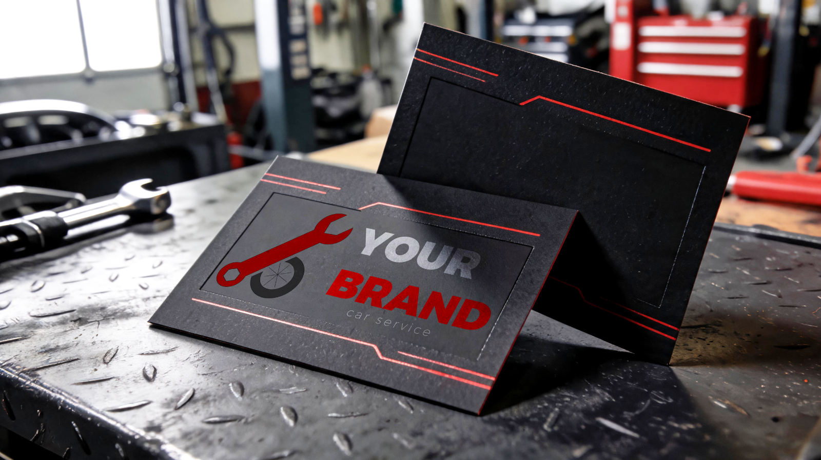 Premium 15 PSD Mockups CAR SERVICE