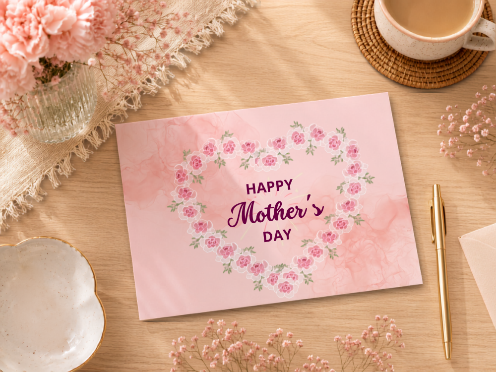 2 Bundle Mother's Day Card Template — image 2
