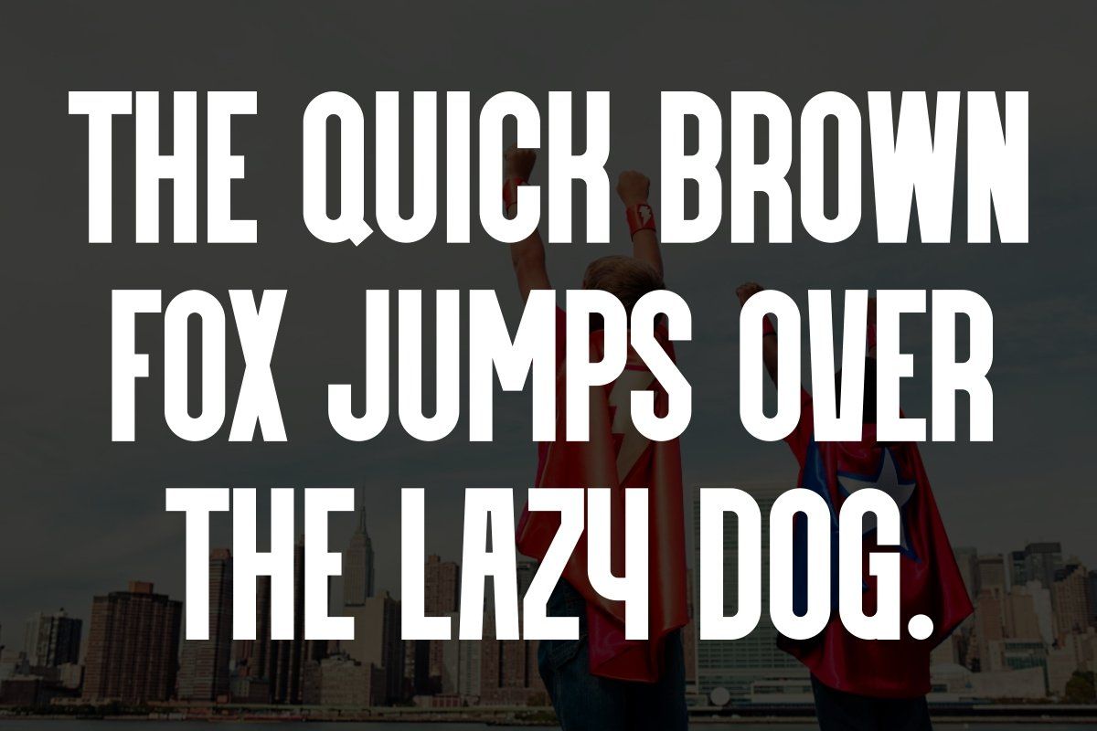 Heroes Patriotic - Modern Condensed Font — image 9