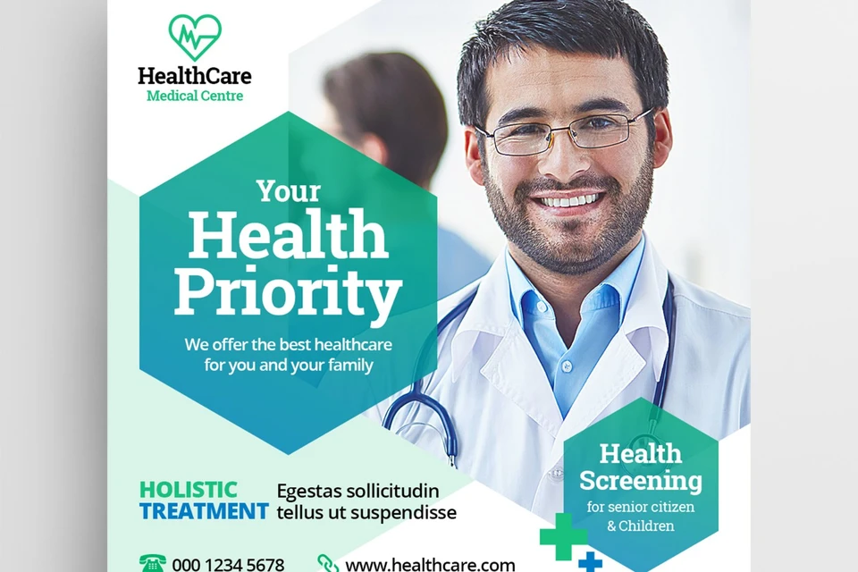 medical-healthcare-flyer-social-media-post-web-banner