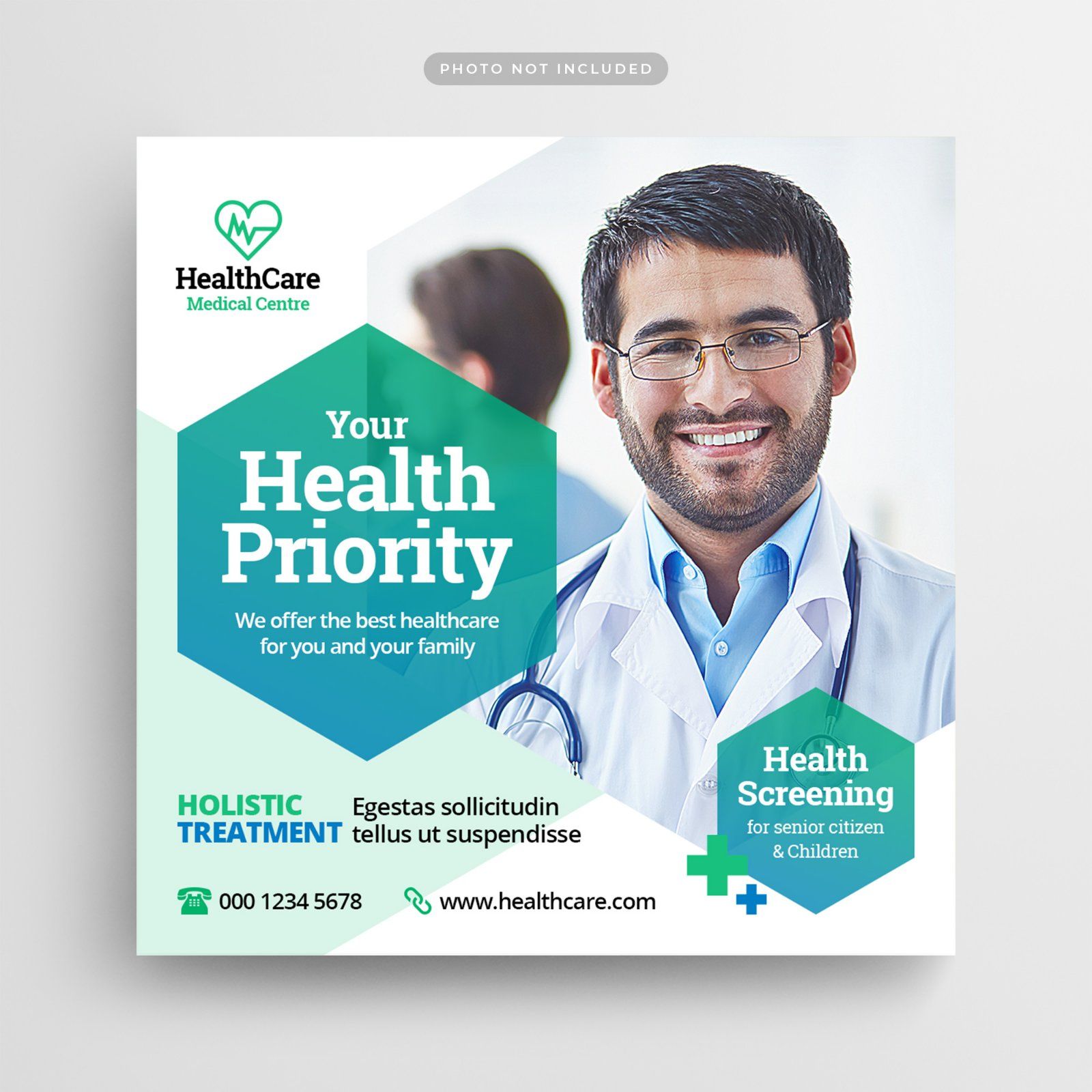 medical-healthcare-flyer-social-media-post-web-banner — image 1