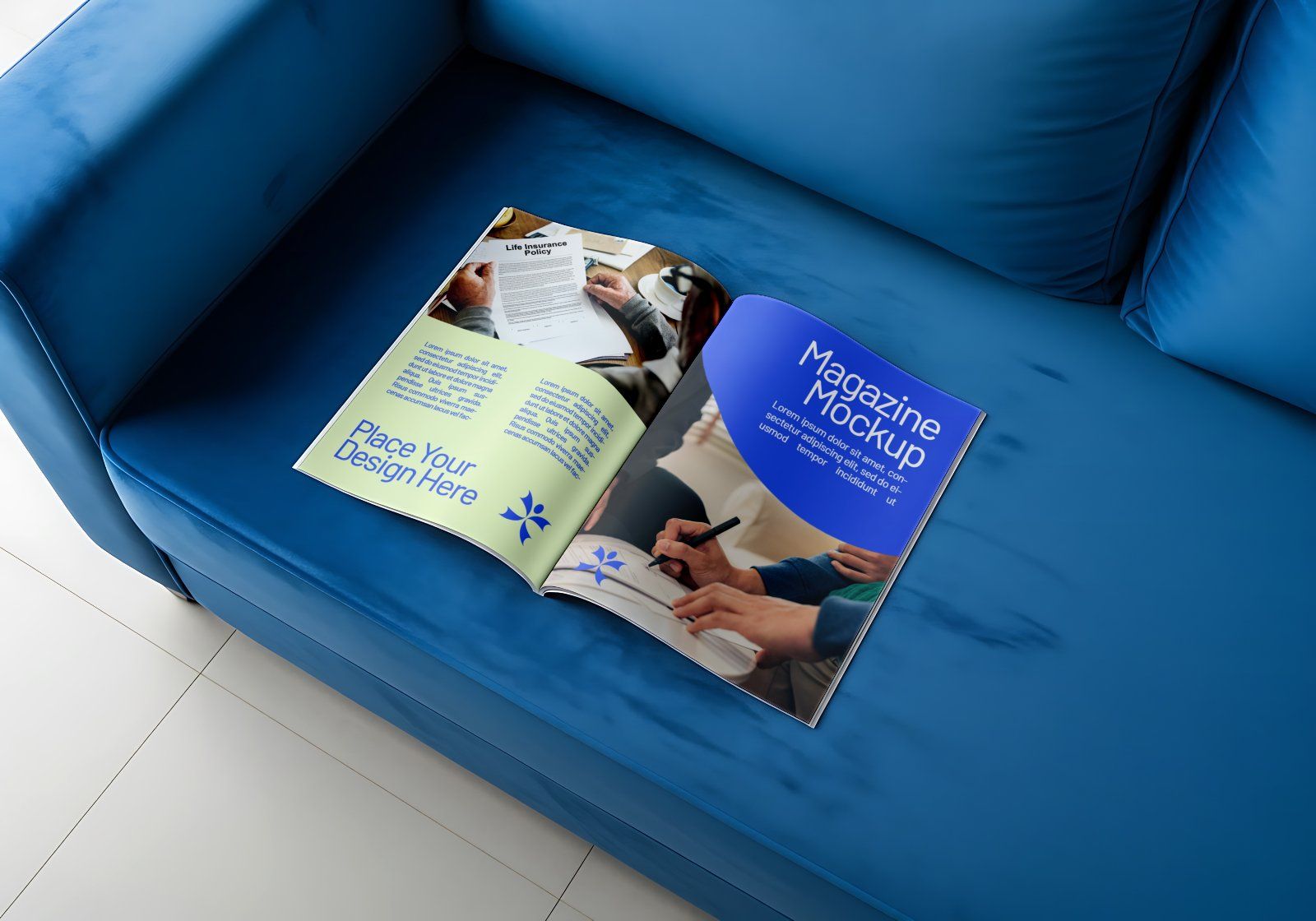 Premium Corporate Identity 15 PSD Mockups for Insurance & Protection Brands