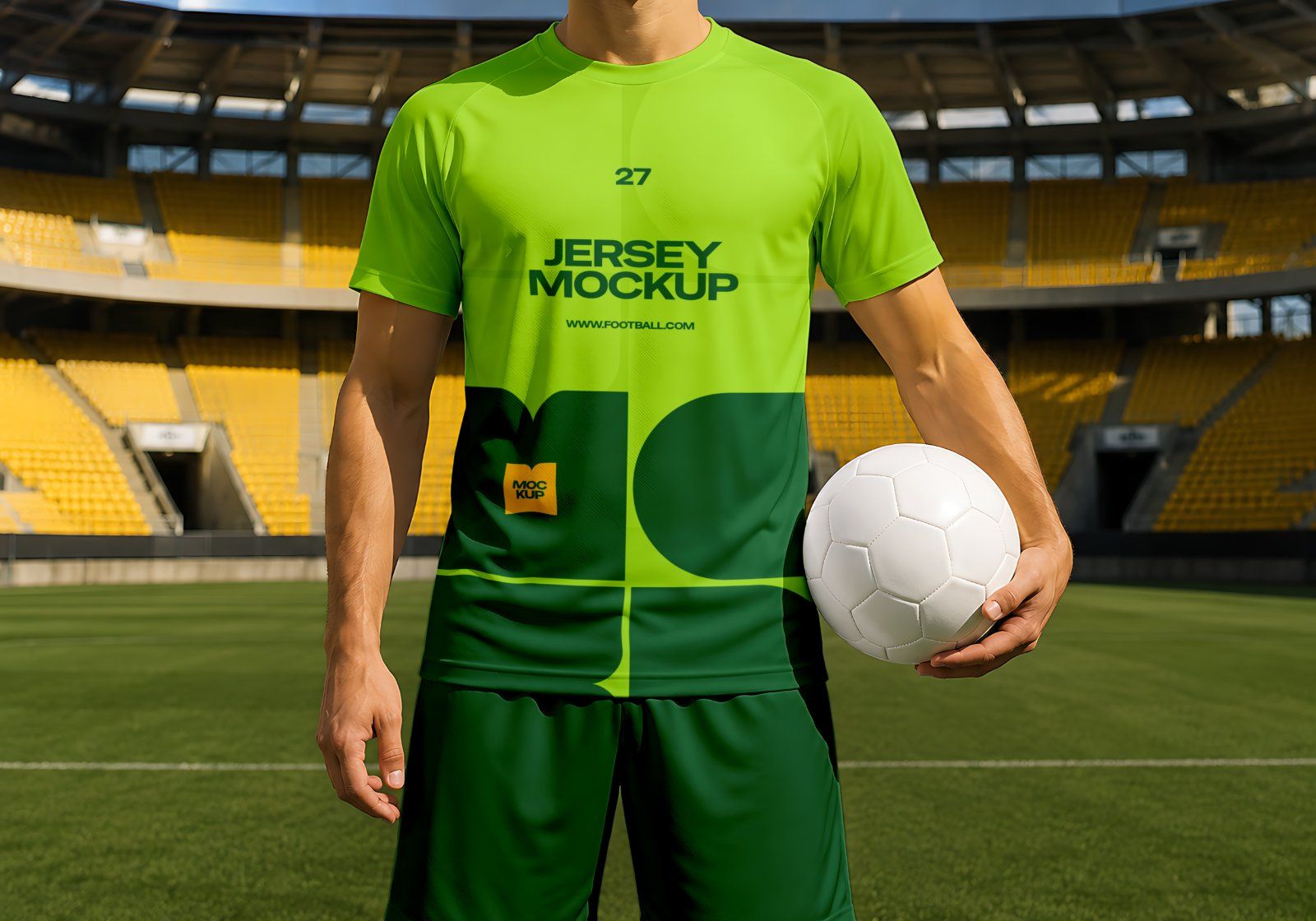 Premium Football Competition Mockup Bundle – 15 Stadium PSD Scenes for Soccer Kits, Fan Merchandise