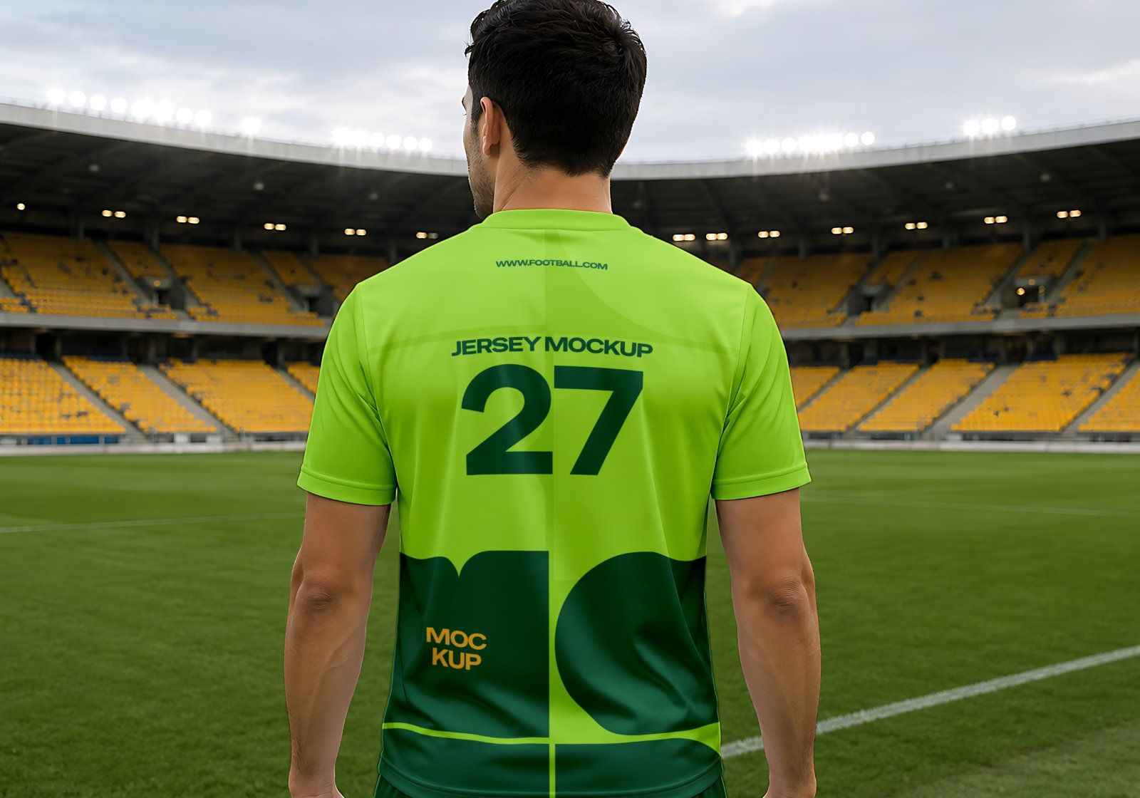Premium Football Competition Mockup Bundle – 15 Stadium PSD Scenes for Soccer Kits, Fan Merchandise