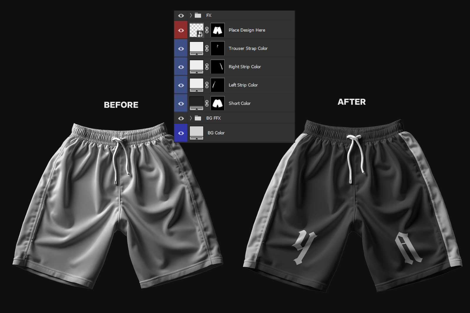 Basketball Jersey & Shorts Mockup