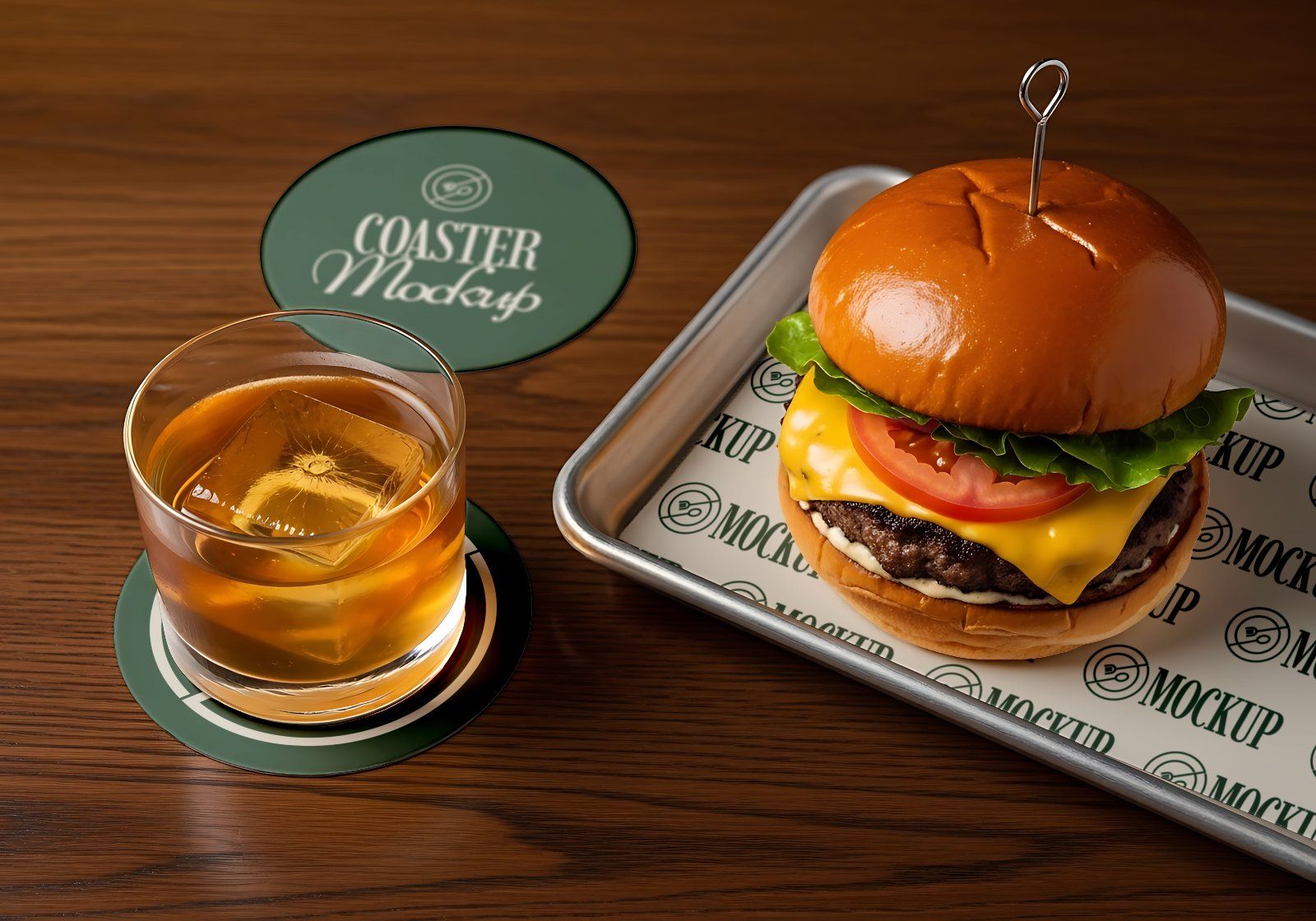 Premium Branding Steak Resto Mockup